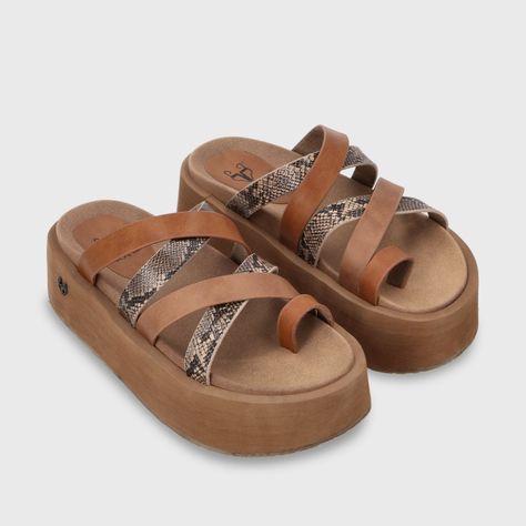 Sandalia Plataforma Beige Mujer 55940 Gotta-2