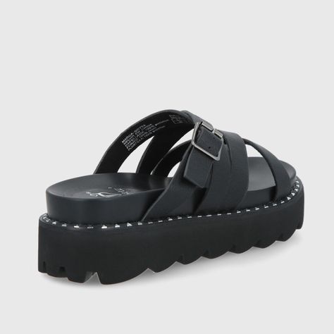 Sandalia Negra Mujer 1573C Gotta-4