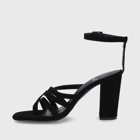 Sandalia Taco Negra Mujer 35122 Gotta-3