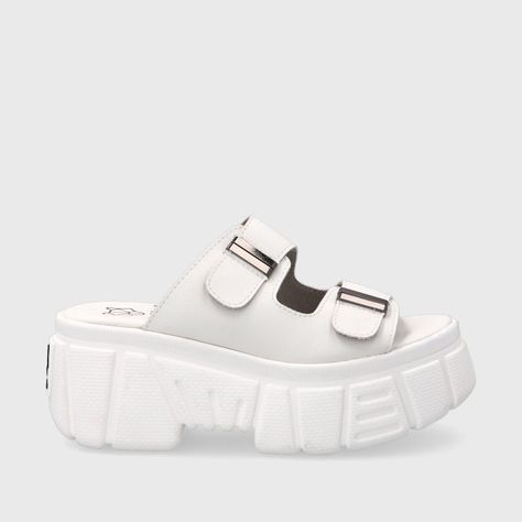 Sandalia Plataforma Blanca Mujer 35171 Gotta-0