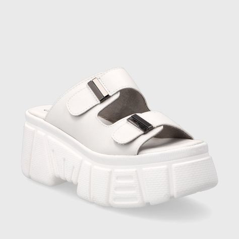 Sandalia Plataforma Blanca Mujer 35171 Gotta-1