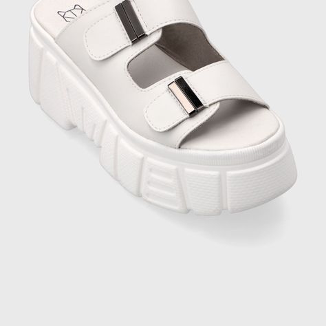 Sandalia Plataforma Blanca Mujer 35171 Gotta-5