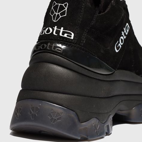 Zapatilla Cuero Negra Mujer 18540 Gotta-5