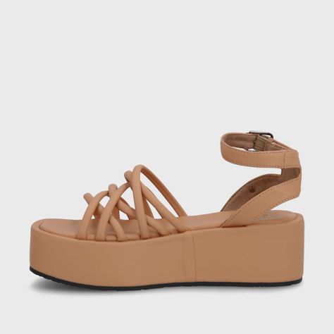 Sandalia Plataforma Camel Mujer 35220 Gotta-3