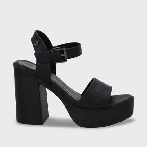 Sandalia Plataforma Negro Mujer 45961 Gotta-0