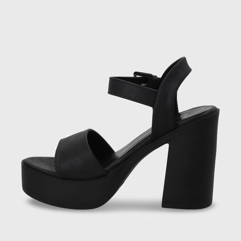 Sandalia Plataforma Negro Mujer 45961 Gotta-3