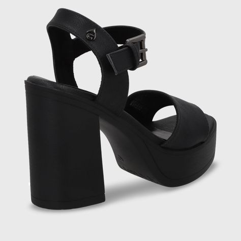 Sandalia Plataforma Negro Mujer 45961 Gotta-4