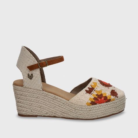 Sandalia Plataforma Verde Mujer 45711 Gotta-0