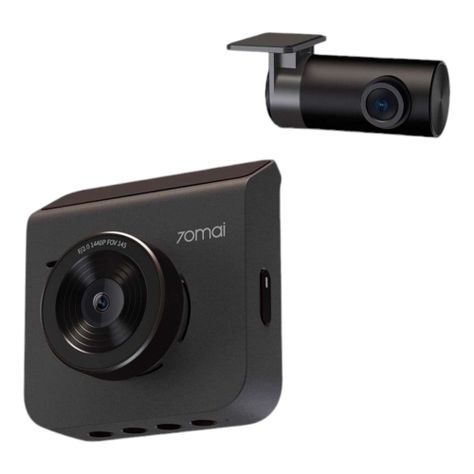 CAMARA PARA AUTO 70MAI DASH CAM A400-1 CON CAMARA RETROCESO-0