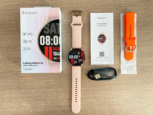 Smartwatch Kieslect Kr Dorado Llamadas-3