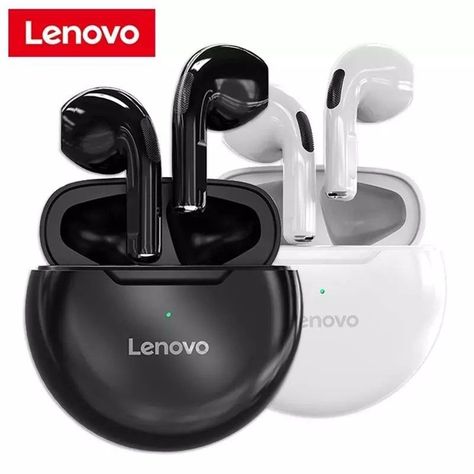 Audífonos Bluetooth Lenovo Ht38 Tws Blanco-1