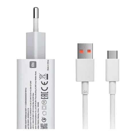 Cargador Xiaomi 33W Charging Combo Type - A eu -0