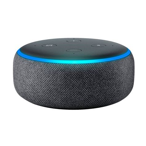  Amazon Echo Dot 3rd Gen con asistente virtual Alexa carbón 110V/240V-0