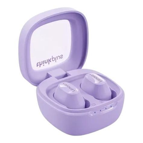 AUDIFONOS BLUETOOTH LENOVO THINKPLUS XT62 LILA-1