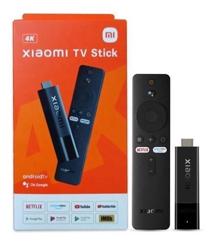 Xiaomi Tv Stick 4K 8Gb Negro 2Gb Ram Mdz-27-aa-2