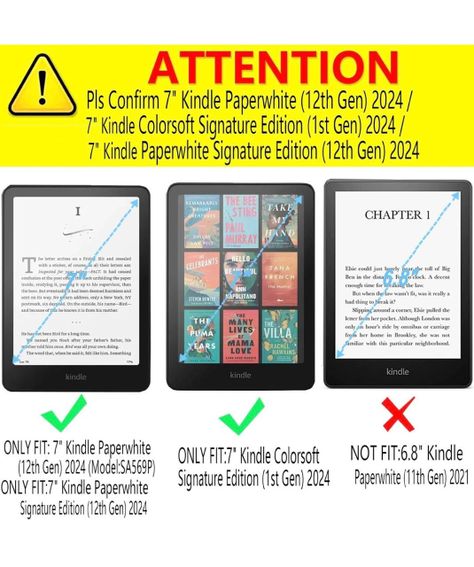 Protector De Pantalla Para Kindle Paperwhite 12th Gen 2024-1