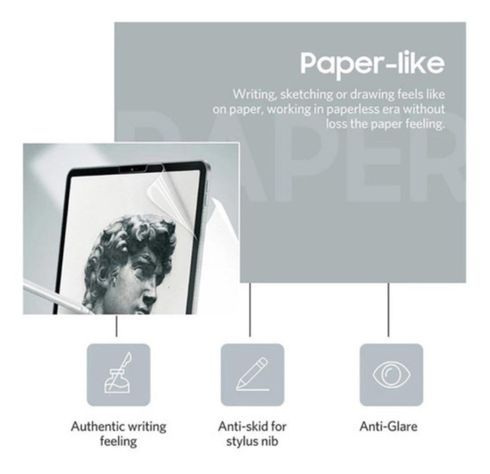 Lámina PaperLike Sensación Papel Matte Para iPad 10.2 7ma/8va/9na Gene-1