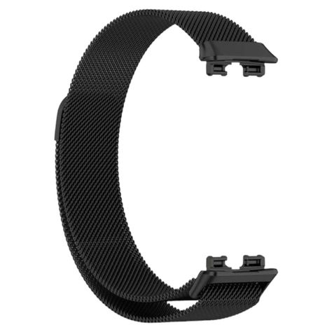 Correa De Repuesto Metálicas Para Huawei Honor Band 8 Negro-2