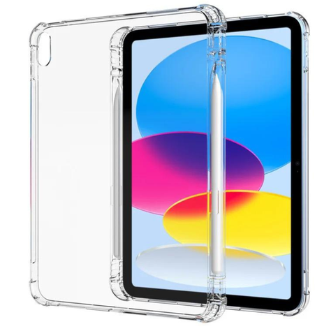 Carcasa Transparente Con Ranura Para iPad Air 11 M3 2025-0