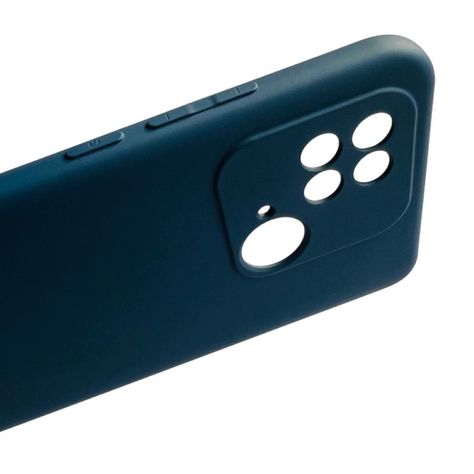 Carcasa Funda Para Xiaomi Redmi 10c Silicona Color Azul-1