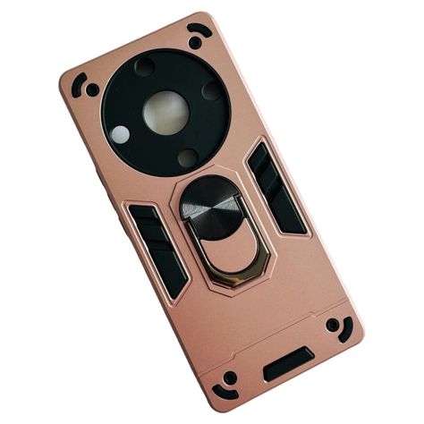 Carcasa Para Honor Magic5 Lite Anti Golpes Anillo Rosado-0