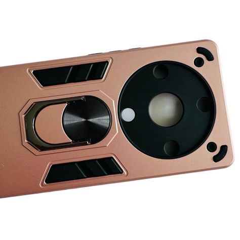 Carcasa Para Honor Magic5 Lite Anti Golpes Anillo Rosado-2