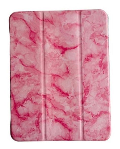 Funda Smart Cover Mármol Para iPad Air 11 M3 2025 Rosado-0