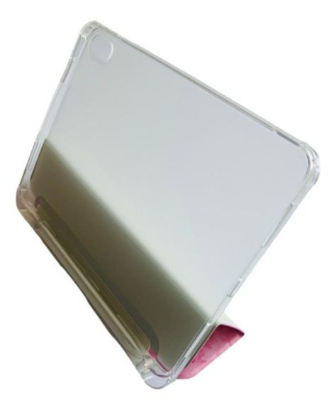 Funda Smart Cover Mármol Para iPad Air 11 M3 2025 Rosado-4