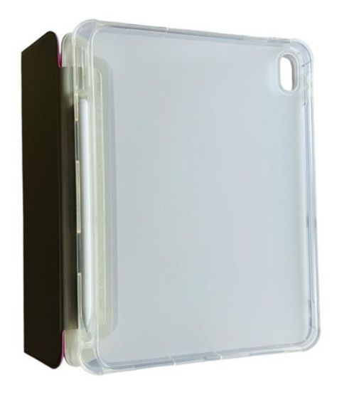 Funda Smart Cover Mármol Para iPad Air 11 M3 2025 Rosado-5