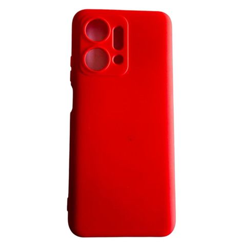 Carcasa Funda Para Honor X7a Silicona Color Rojo-0