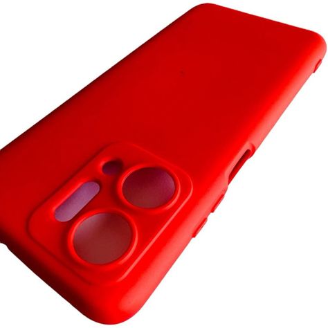 Carcasa Funda Para Honor X7a Silicona Color Rojo-2