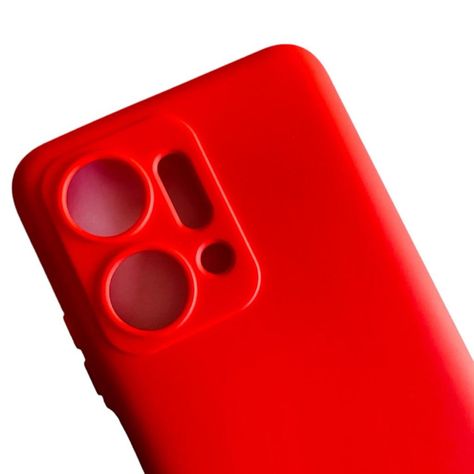 Carcasa Funda Para Honor X7a Silicona Color Rojo-3