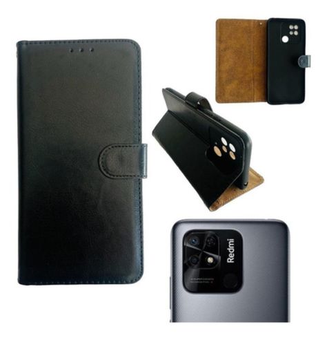 Carcasa Para Xiaomi Redmi 10c Flip Cover Agenda-2