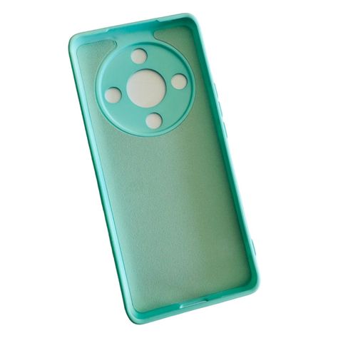 Carcasa Funda Para Honor Magic6 Lite Silicona Turquesa-1