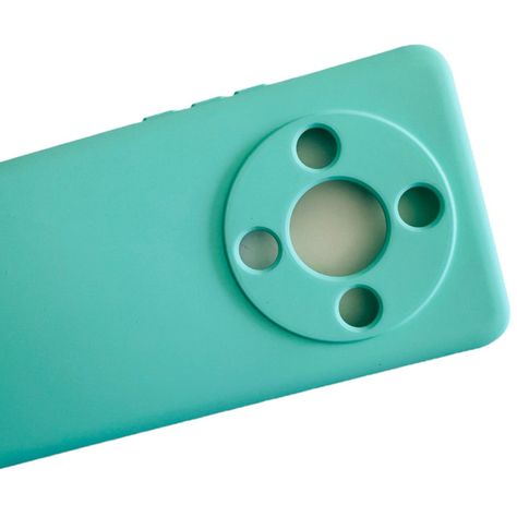 Carcasa Funda Para Honor Magic6 Lite Silicona Turquesa-2