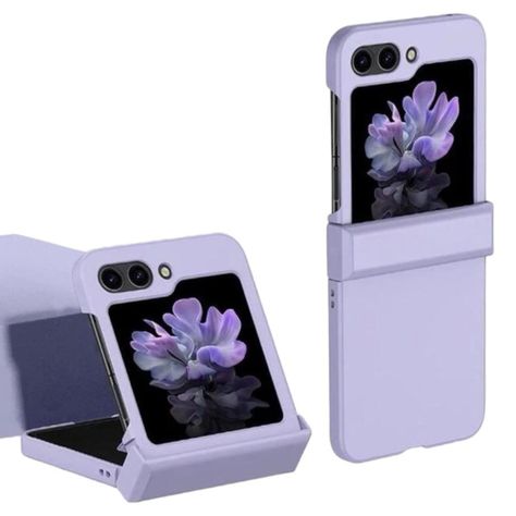 Carcasa Plegable Para Samsung Galaxy Z Flip 6 Lila Bisagra-0