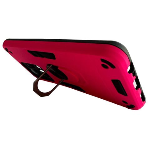 Carcasa Para Honor X7a Anti Golpes Anillo Fucsia-1