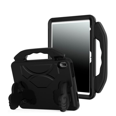Carcasa Niños Anti-golpes Para Tablet Samsung A9+ 11 Negro-0