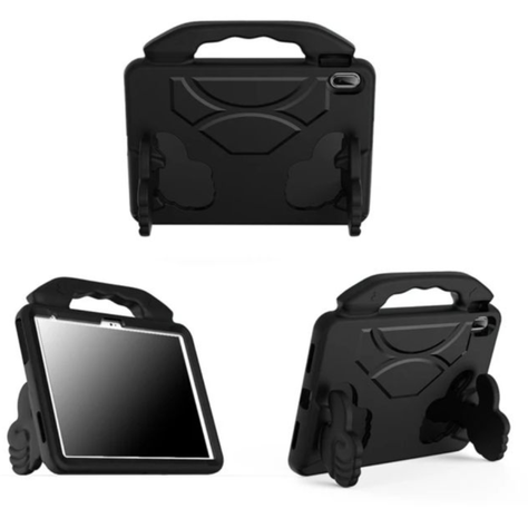Carcasa Niños Anti-golpes Para Tablet Samsung A9+ 11 Negro-4