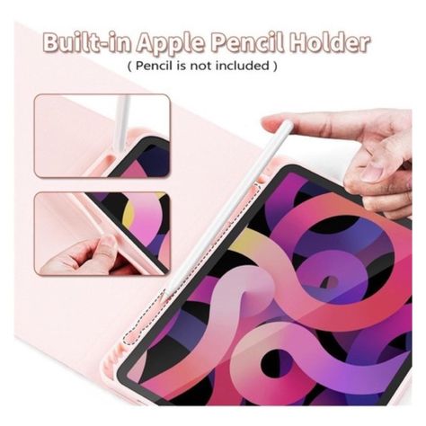 Funda Con Teclado Rosado Para Samsung S6 Lite 10.4 Español-3