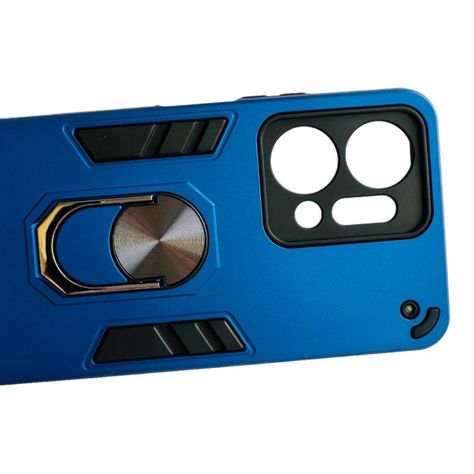 Carcasa Para Honor X7a Anti Golpes Anillo Azul Rey-2