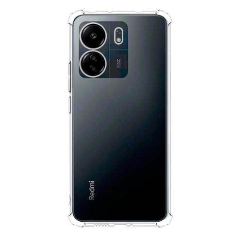 Carcasa Para Xiaomi 13c Transparente Reforzada-0