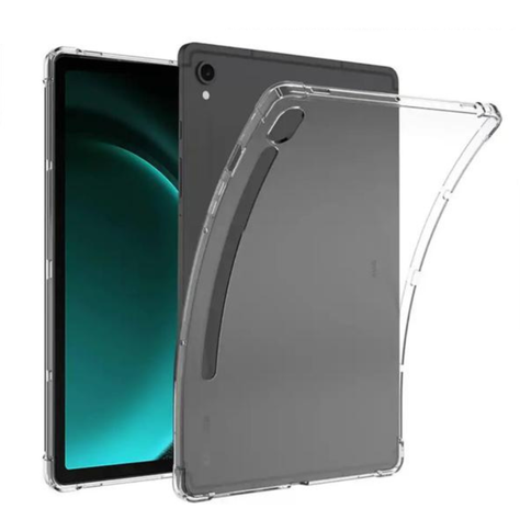 Carcasa Transparente Reforzada Para Samsung Tab S9 Fe 10.9 / S9 11"-0