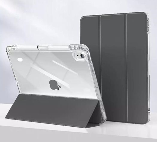 Carcasa Smart Cover Clear Para iPad A16 11th Gene 11 Negro-1