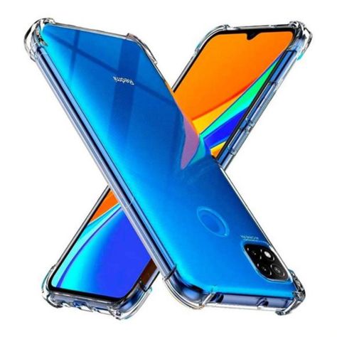 Carcasa Para Xiaomi Redmi 10a/ 9c Transparente Reforzada-2