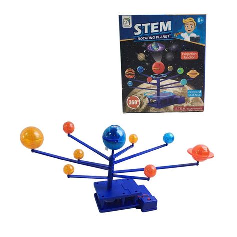 Sistema Solar Armable Con Luz Y Movimiento-0