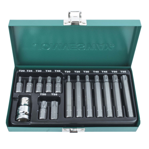 Juego de Puntas Torx 15 Piezas Profesional - Herramientas Automotrices/Mecánicas-0