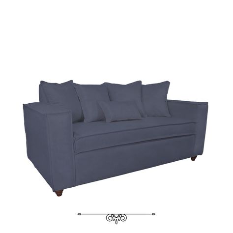 Living 311 Baco Gris Azul Resorte Pocket-2
