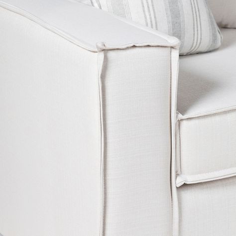 Seccional Emilia blanco  con Resortes pocket full comfort-2