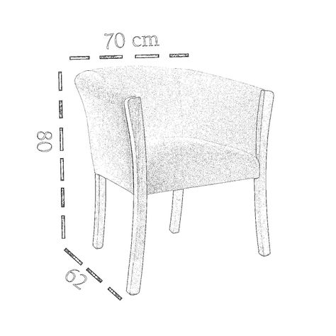 Living Facundo , cafe  tipo lino sofa mas sitiales Sitial Home-1